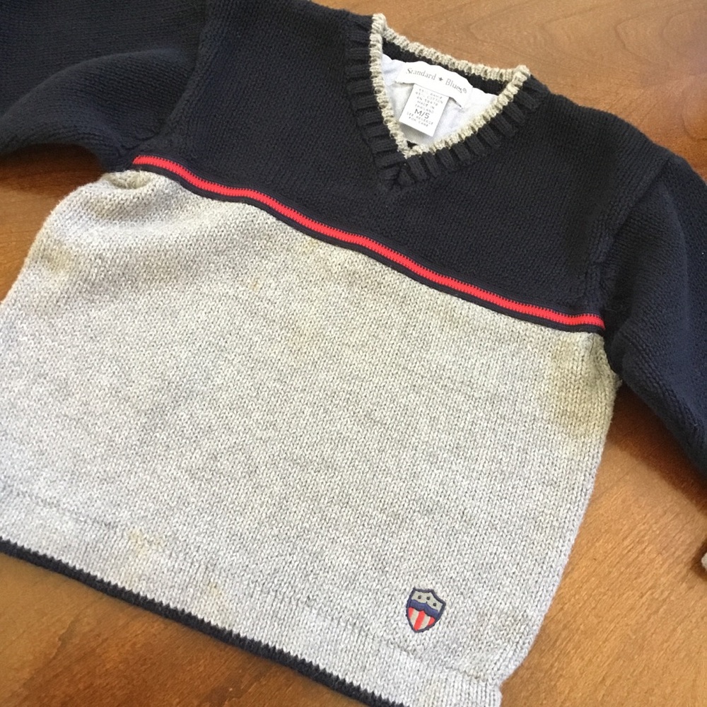 Toddler V-Neck Sweater